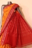 Ikat Pure Cotton Saree - Without Blouse